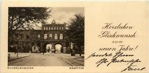 Wilhelmshaven - Werfttor -499198