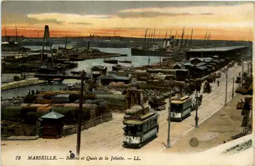 Marseille - Bassins et Quais de la Joliette - Tramway -497230