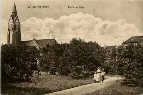 Wilhelmshaven - Partie im Park -499238