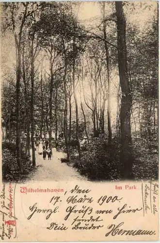 Wilhelmshaven - Im Park -498800