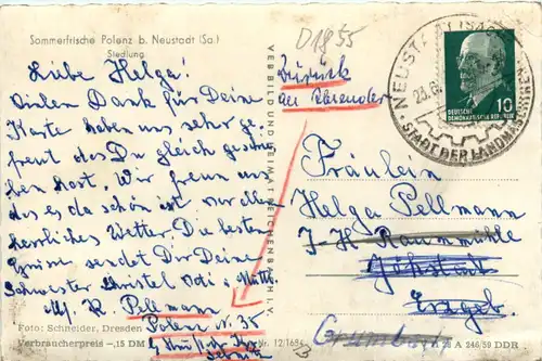 Polenz b. Neustadt i. Sa., Siedlung -379212