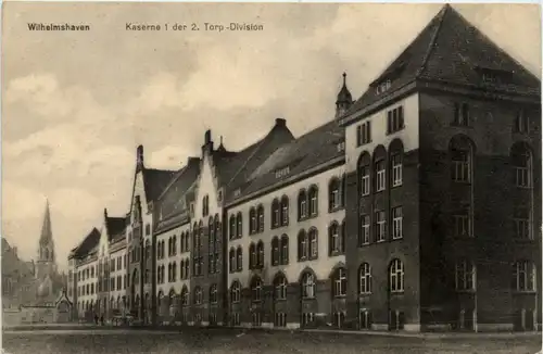 Wilhelmshaven - Kaserne 1. und 2. Toprdo division -498988