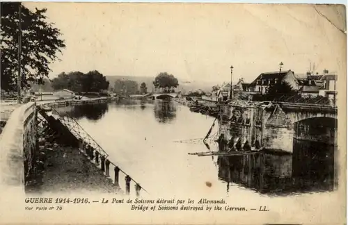 Le Pont de Soissons - Guerre 1914-1916 -497330