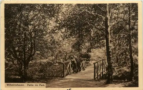 Wilhelmshaven - Partie im Park -499292