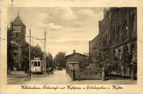 Wilhelmshaven - Gökerstrasse , Speise und Erholungshaus -498900