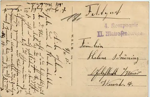 Wilhelmshaven - Neuer Wasserturm - Feldpost II. Matrosen Division -499352