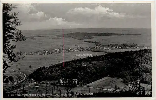 Blick vom Valtenberg ins Valtental und nach dem Bethlehemstift -379292