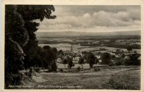 Radiumbad Brambach, Blick nach dem Kapellenberg -379332