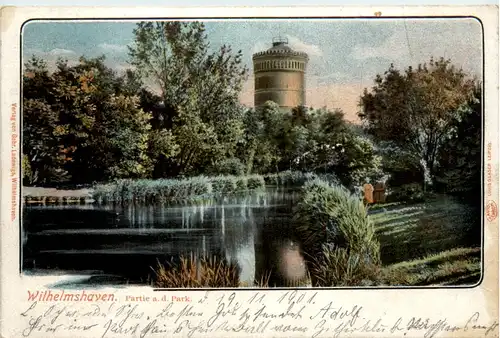 Wilhelmshaven - Partie im Park -499412