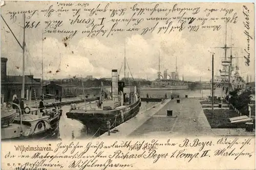Wilhelmshaven - Neuer Hafen -499492