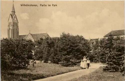 Wilhelmshaven - Partie im Park -499236