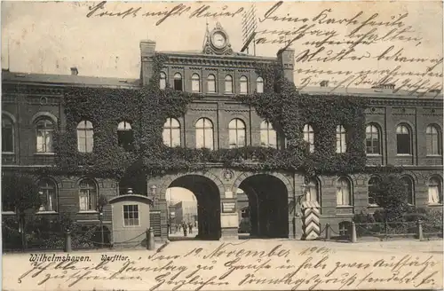 Wilhelmshaven - Werfttor -498794