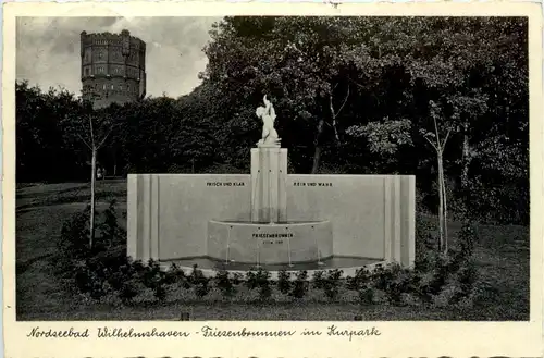 Wilhelmshaven - Friesenbrunnen im Kurpark -499308