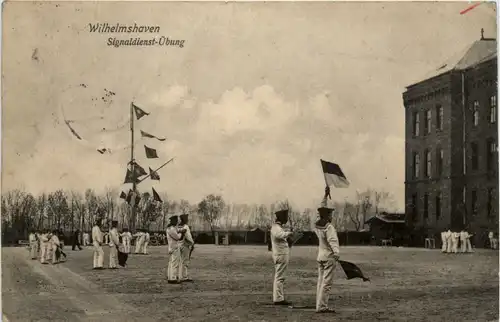 Wilhelmshaven - Signaldienst Übung -499678