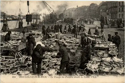 Boulogne sur Mer - La Triage du Poisson -497750