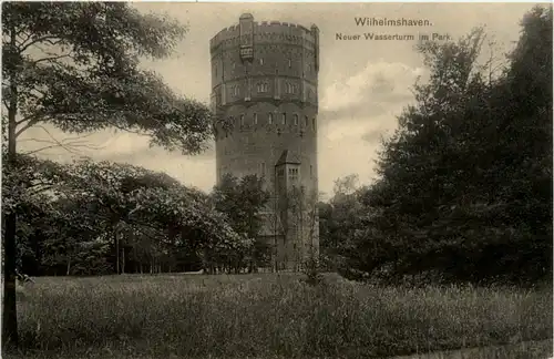 Wilhelmshaven - Neuer Wasserturm im Park -499340