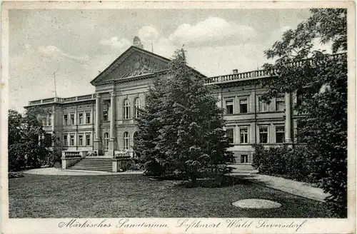 Wald Sieversdorf - Märkisches Sanatorium -497810