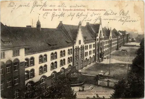 Wilhelmshaven - Kaserne der 2. Torpedo Abteilung -498994