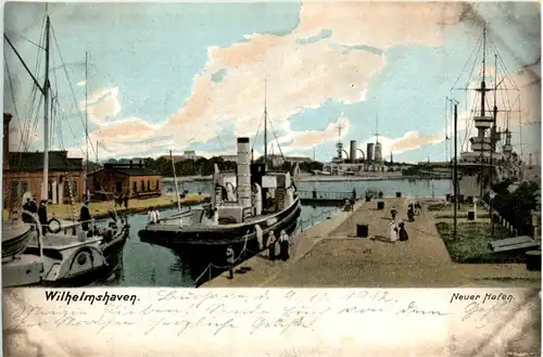 Wilhelmshaven - Neuer Hafen -499496