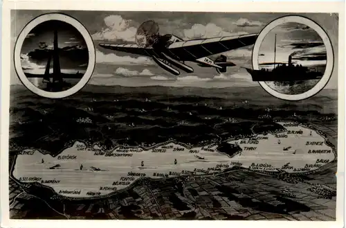 A Balaton - Plattensee - Flugzeug -463650