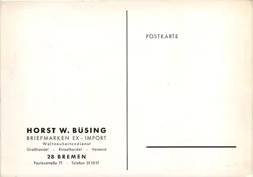 Bremen - Briefmarken Büsing -499878