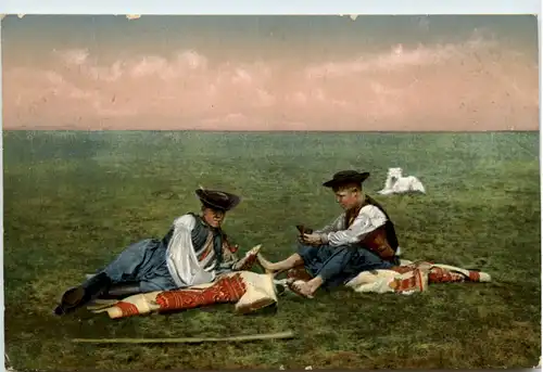 Leben auf der Halde Hortobagy - Feldpost 117 Inf. Division -463890