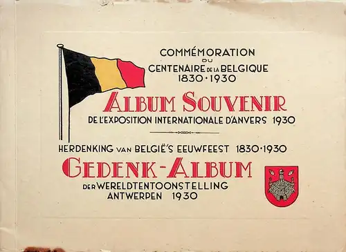 Antwerpen - Gedenk Album Wereldtentoonstellling 1930 -S530