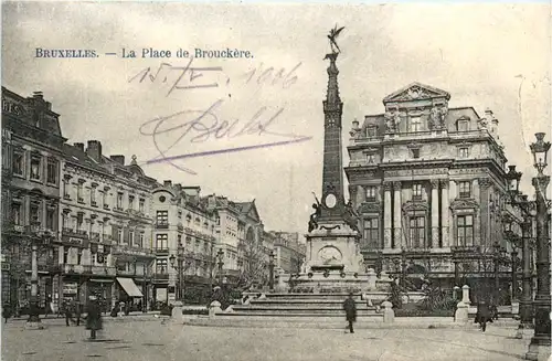 Bruxelles - La Place de Brouckere -498110