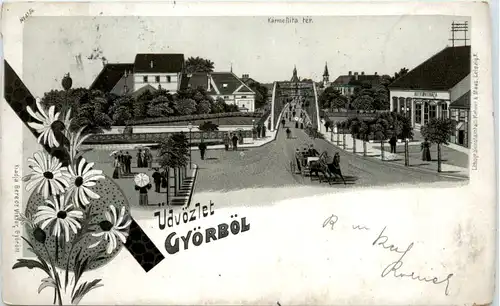 Üdvözlet Gyrböl - Litho -464070