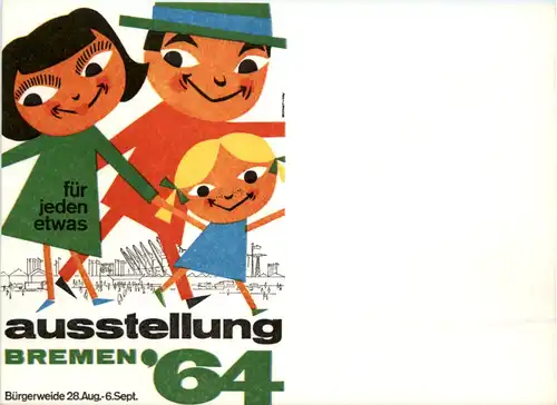 Bremen - Ausstellung 1964 -499836