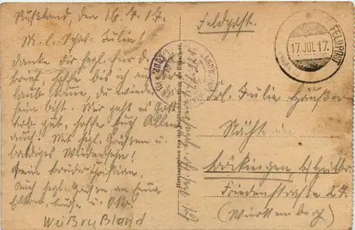 Biala - Schlosspark - Feldpost -464170