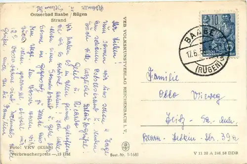 Seebad Baabe/Rügen, Strand -399192