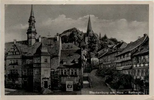 Blankenburg am Harz, Rathaus -399252