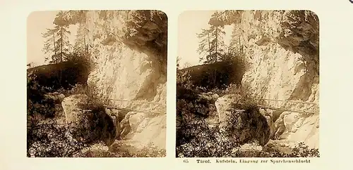 Kufstein - Eingang zur Sparchenschlucht - Stereo -S496