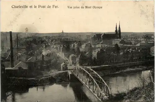 Charleville et le Pont de Fer - Feldpost 9. Landwehr Division -464384