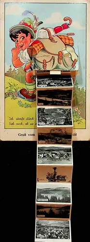 Gruss vom Titisee - zum Aufklappen -S522