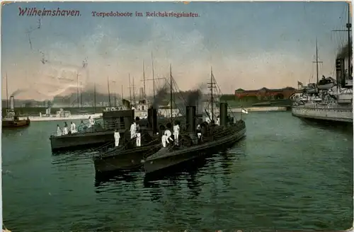 Wilhelmshaven - Torpedoboote im Reichskriegshafen -499614