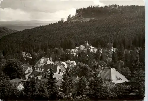 Schierke, Blick auf das Erholungsheim Hermann Dunker -399062