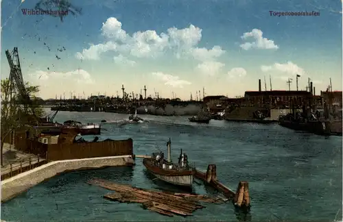Wilhelmshaven - Torpedobootshafen -499814