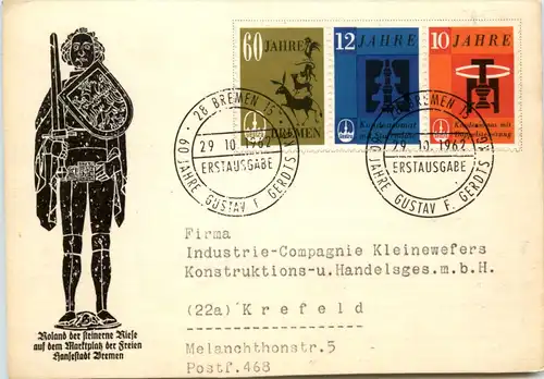 Bremen - 60 Jahre Gustav f Gerdts -499894