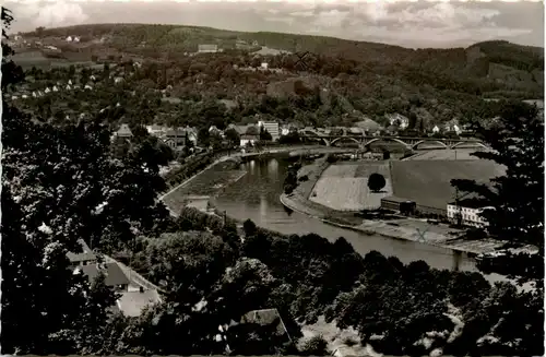 Vlotho an der Weser, Blick auf den Amthausberg -399770