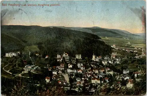 Bad Harzburg, vom kleinen Burgberg gesehen -399790