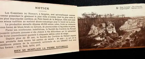 Ste Ame des Carrierres du Hainaut a Soignies - Booklet 18 CPA -S536