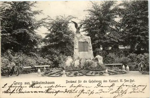 Wilhelmshaven - Krieger Denkmal des II. See Bataillons -499170