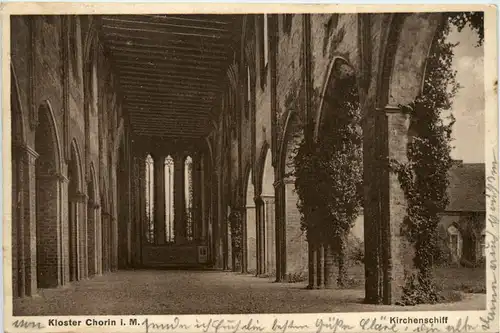 Kloster Chorin i.M., Kirchenschiff -398644