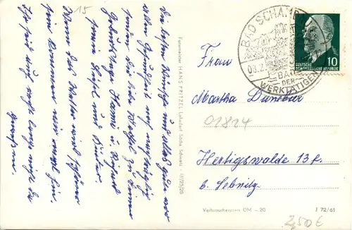 Bad Schandau, Ostrau, Schöne Höhe -381192