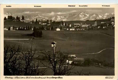 Scheidegg im Allgäu, Blick vom Kienberg -399358