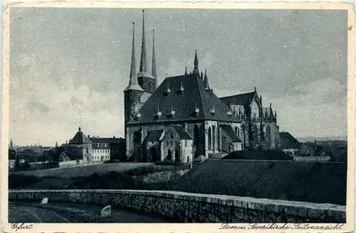 Erfurt, Dom u. Severikirche -399726
