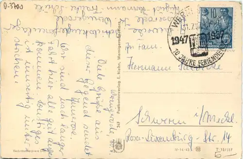 Wernigerode, div. Bilder -399786