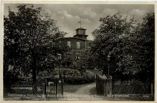 Aussichtspunkt Finkenfang b. Maxen, Gasthaus -381612